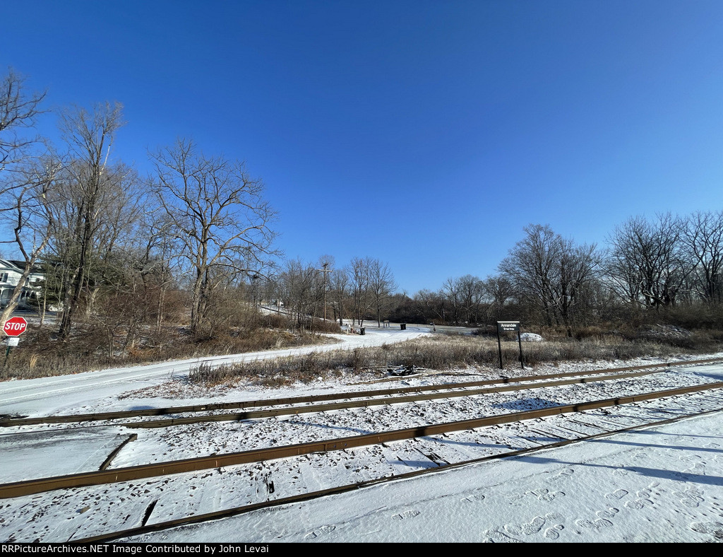  This is a private grade crossing at the Annandale Station